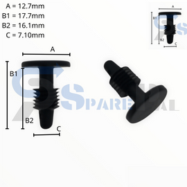 SparePal  Fastener & Clip SPL-11374