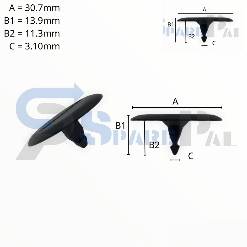 SparePal  Fastener & Clip SPL-11375