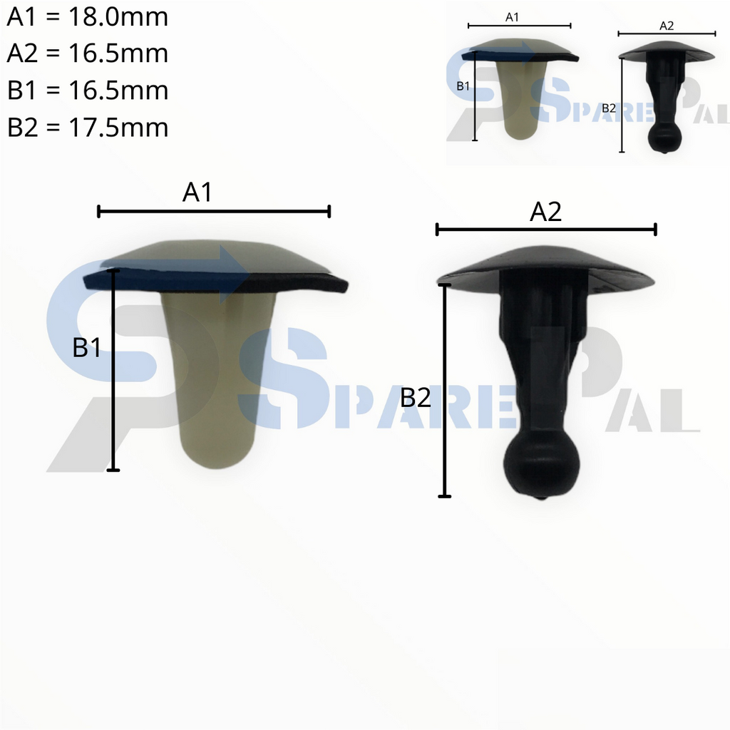 SparePal  Fastener & Clip SPL-11385
