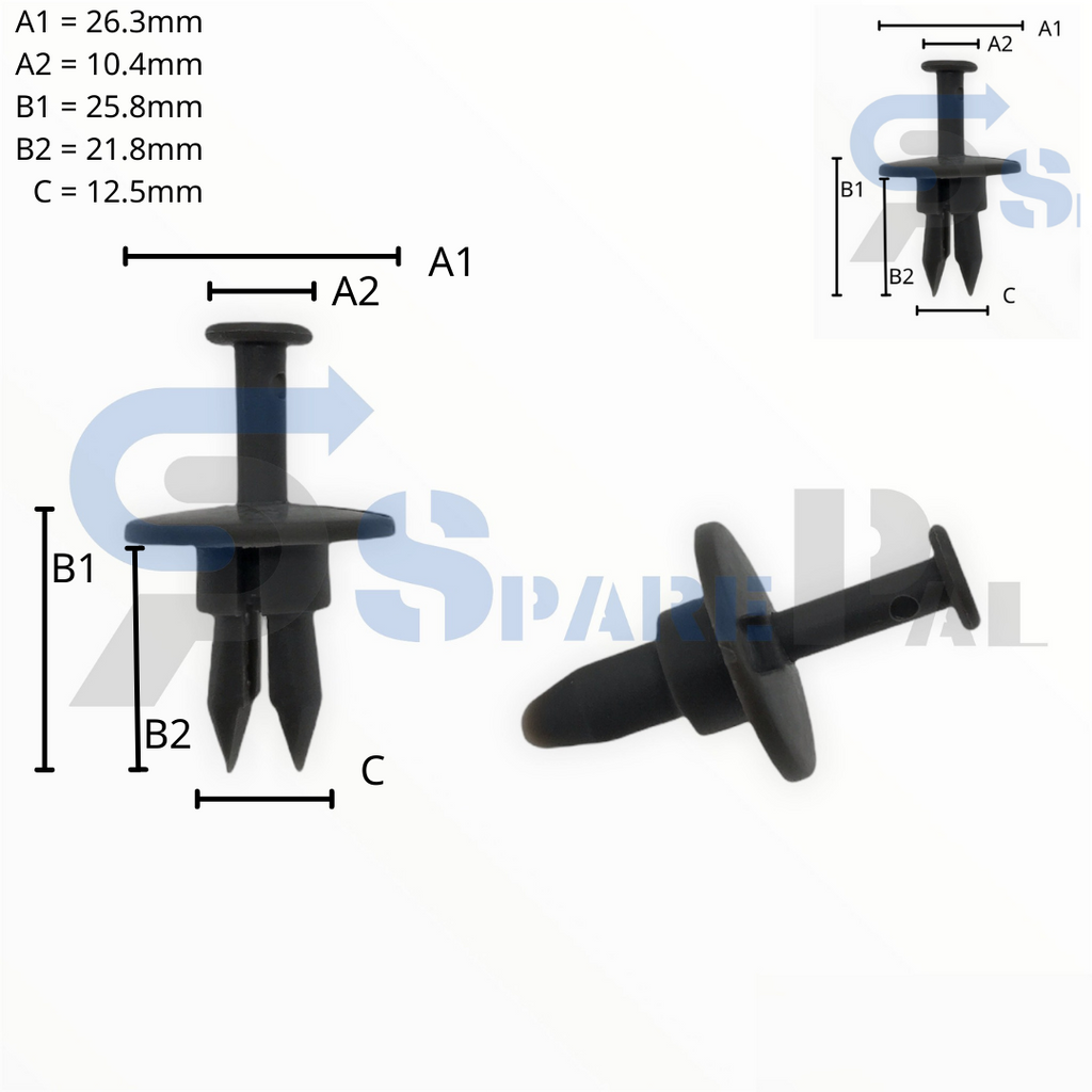 SparePal  Fastener & Clip SPL-11395