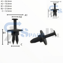 SparePal  Fastener & Clip SPL-11395