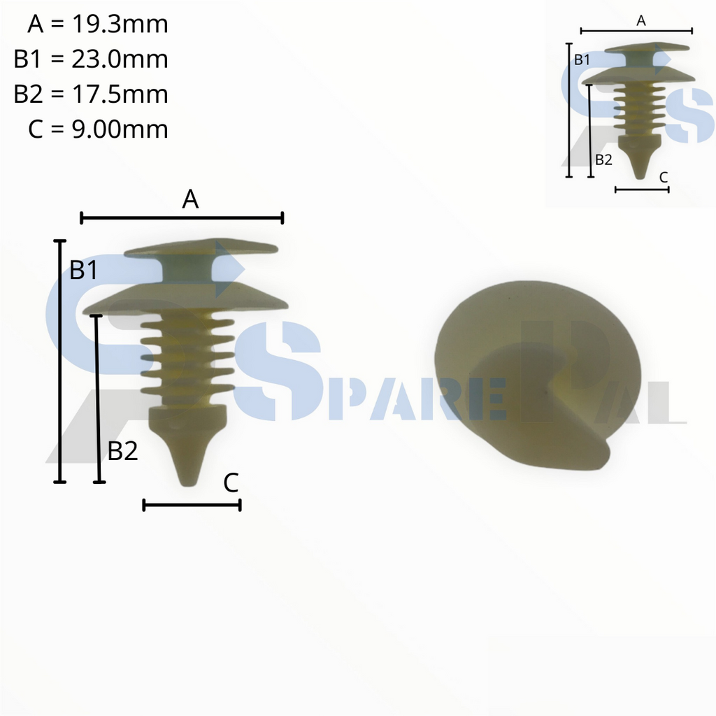 SparePal  Fastener & Clip SPL-11398