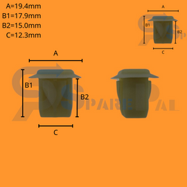 SparePal  Fastener & Clip SPL-11429