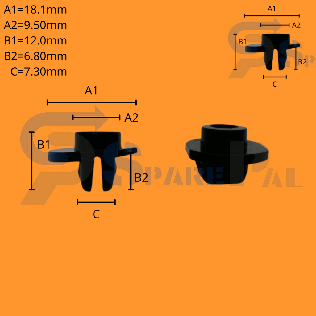 SparePal  Fastener & Clip SPL-11435