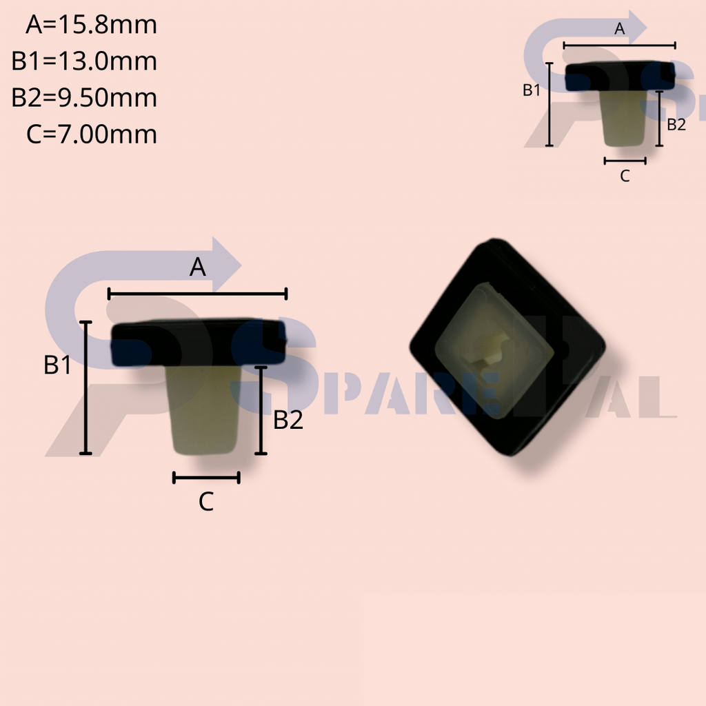 SparePal  Fastener & Clip SPL-11438