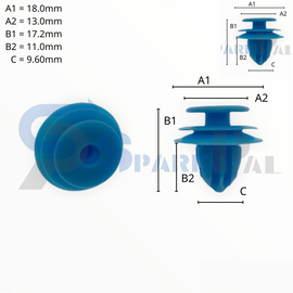 SparePal  Fastener & Clip SPL-11519