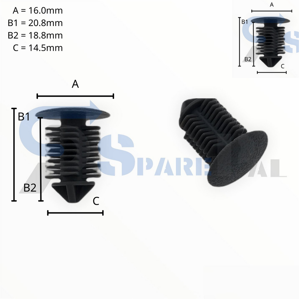 SparePal  Fastener & Clip SPL-11528