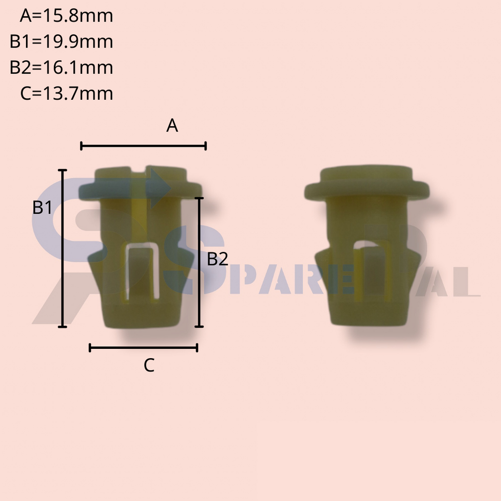 SparePal  Fastener & Clip SPL-11558