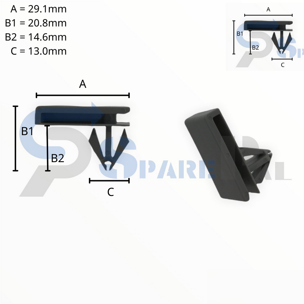 SparePal  Fastener & Clip SPL-11576