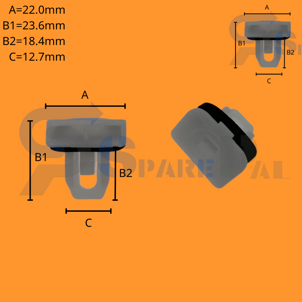 SparePal  Fastener & Clip SPL-11587