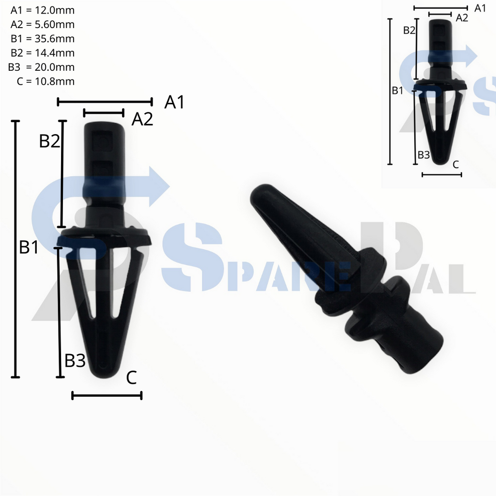 SparePal  Fastener & Clip SPL-11601