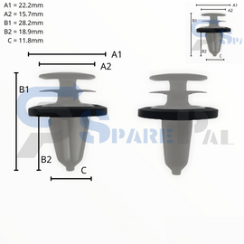 SparePal  Fastener & Clip SPL-11603