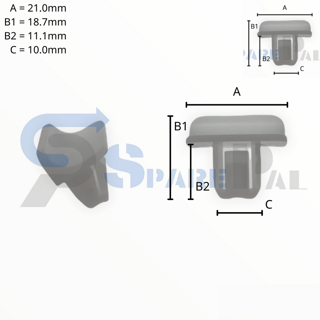 SparePal  Fastener & Clip SPL-11605