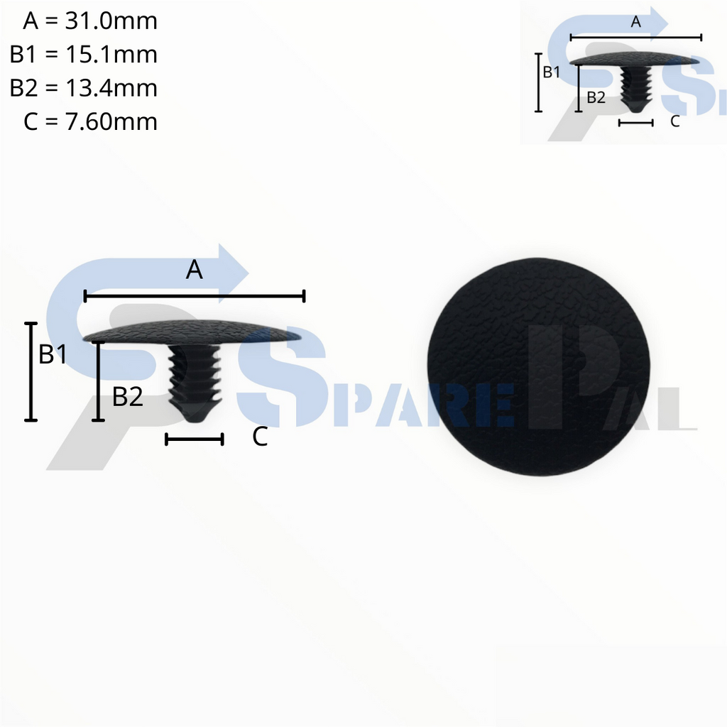 SparePal  Fastener & Clip SPL-11607