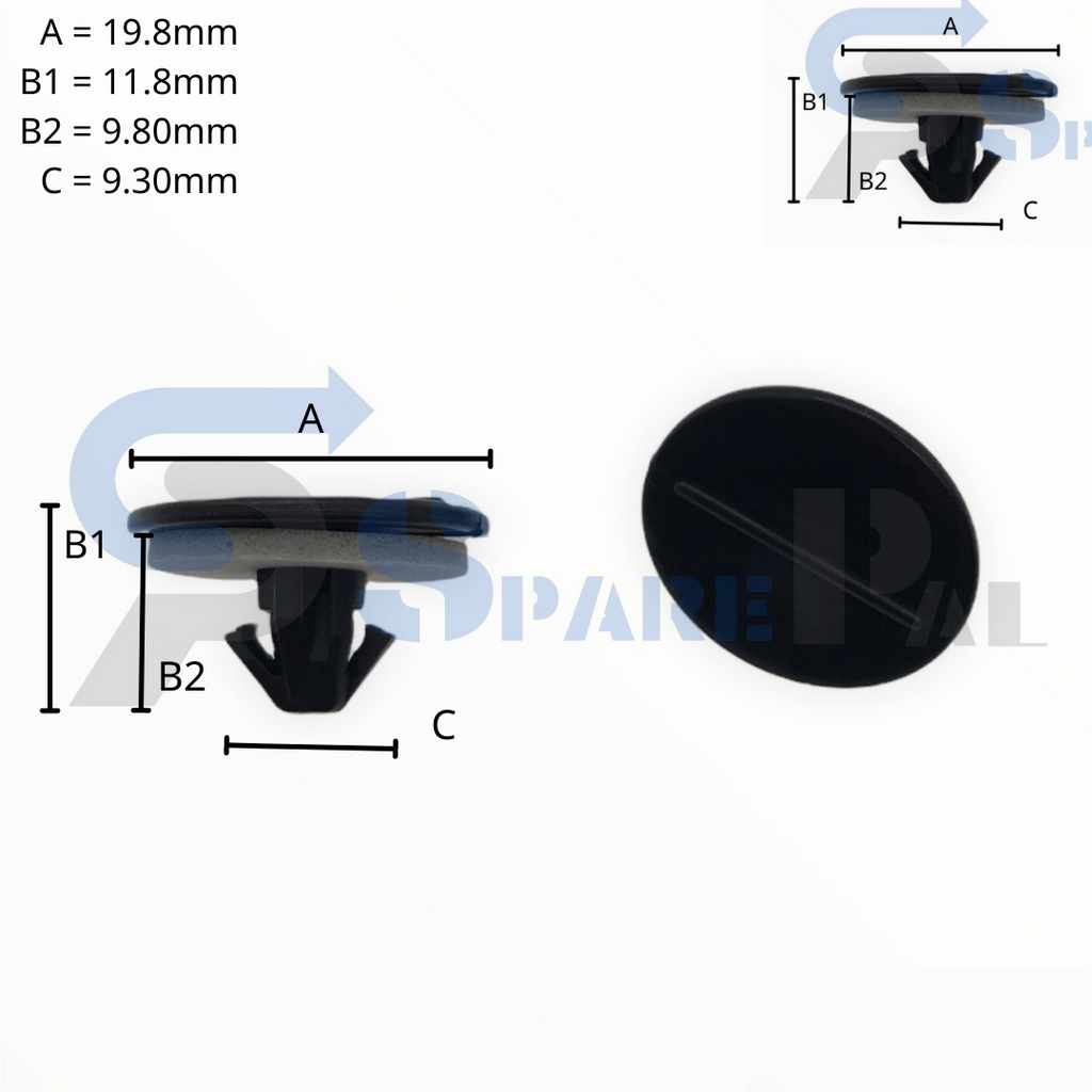 SparePal  Fastener & Clip SPL-11612