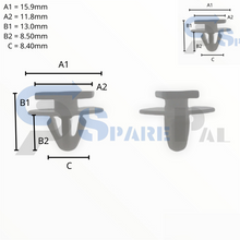 Load image into Gallery viewer, SparePal  Fastener &amp; Clip SPL-11613