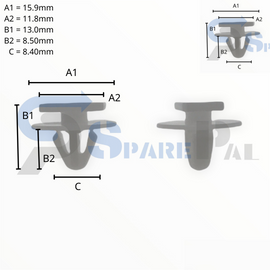 SparePal  Fastener & Clip SPL-11613