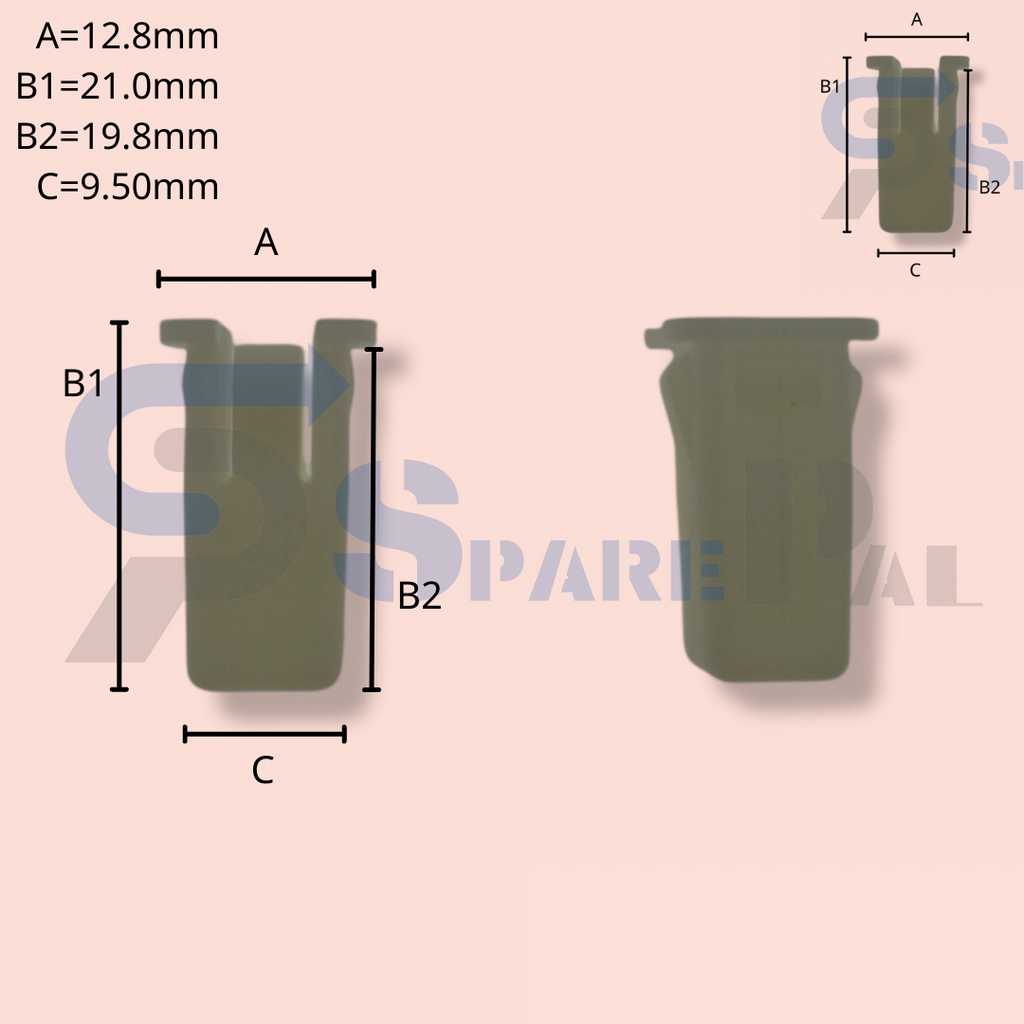 SparePal  Fastener & Clip SPL-11616