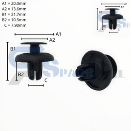 SparePal  Fastener & Clip SPL-11617