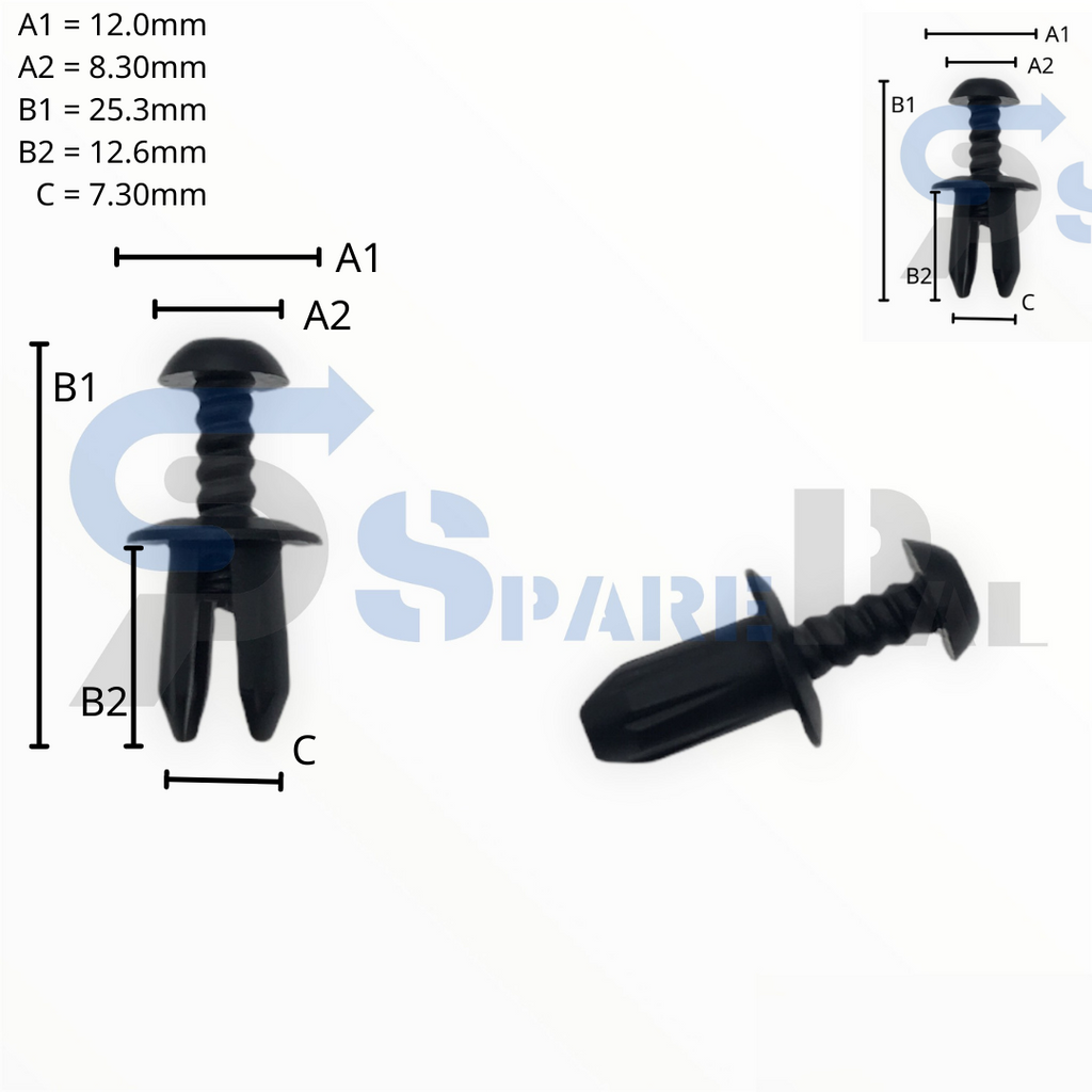 SparePal  Fastener & Clip SPL-11627