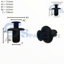 Load image into Gallery viewer, SparePal  Fastener &amp; Clip SPL-11639