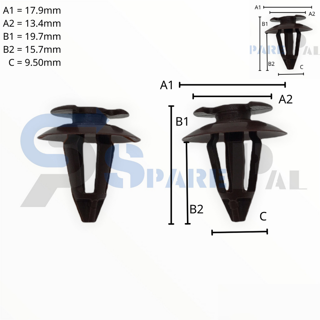 SparePal  Fastener & Clip SPL-11656