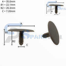 SparePal  Fastener & Clip SPL-11662