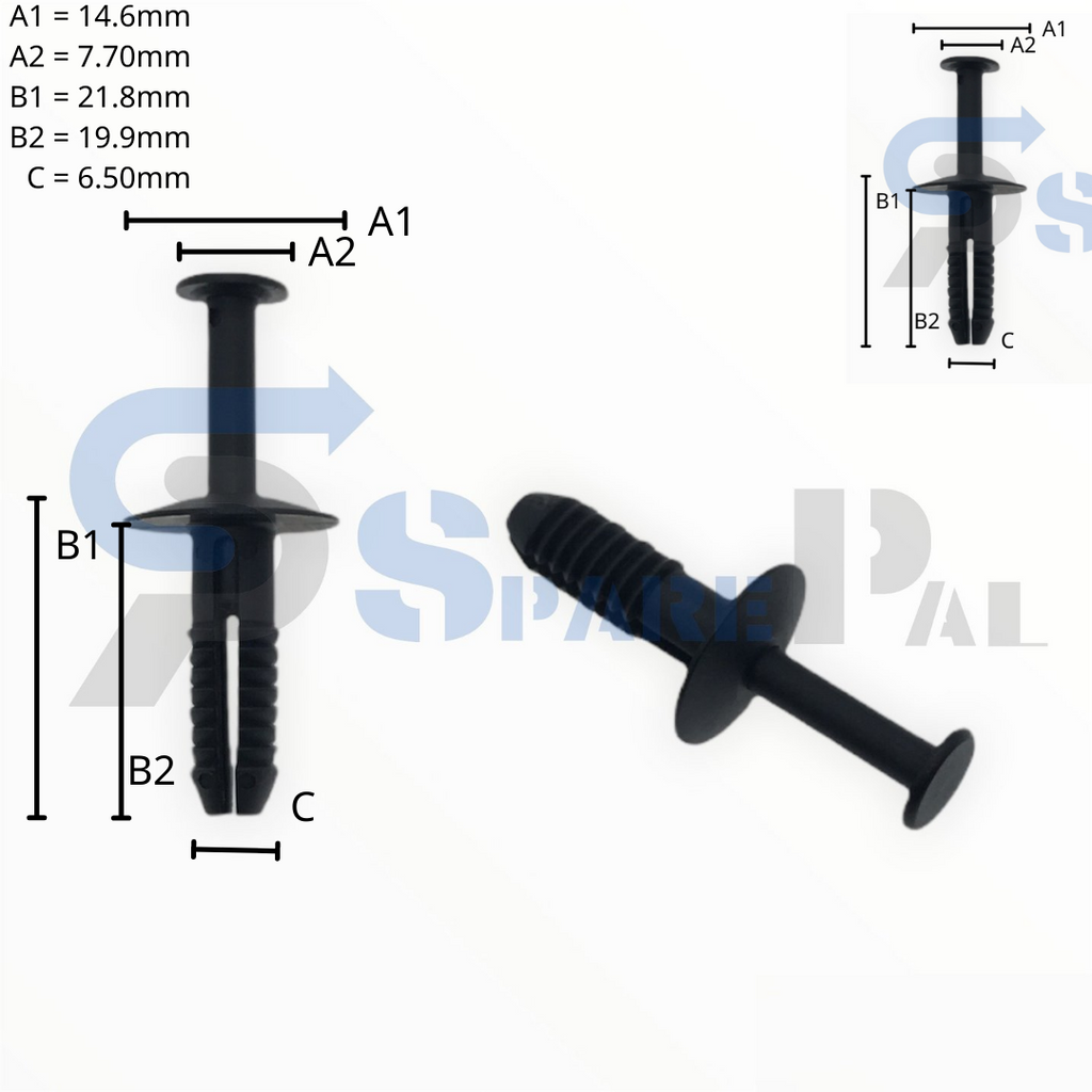 SparePal  Fastener & Clip SPL-11666