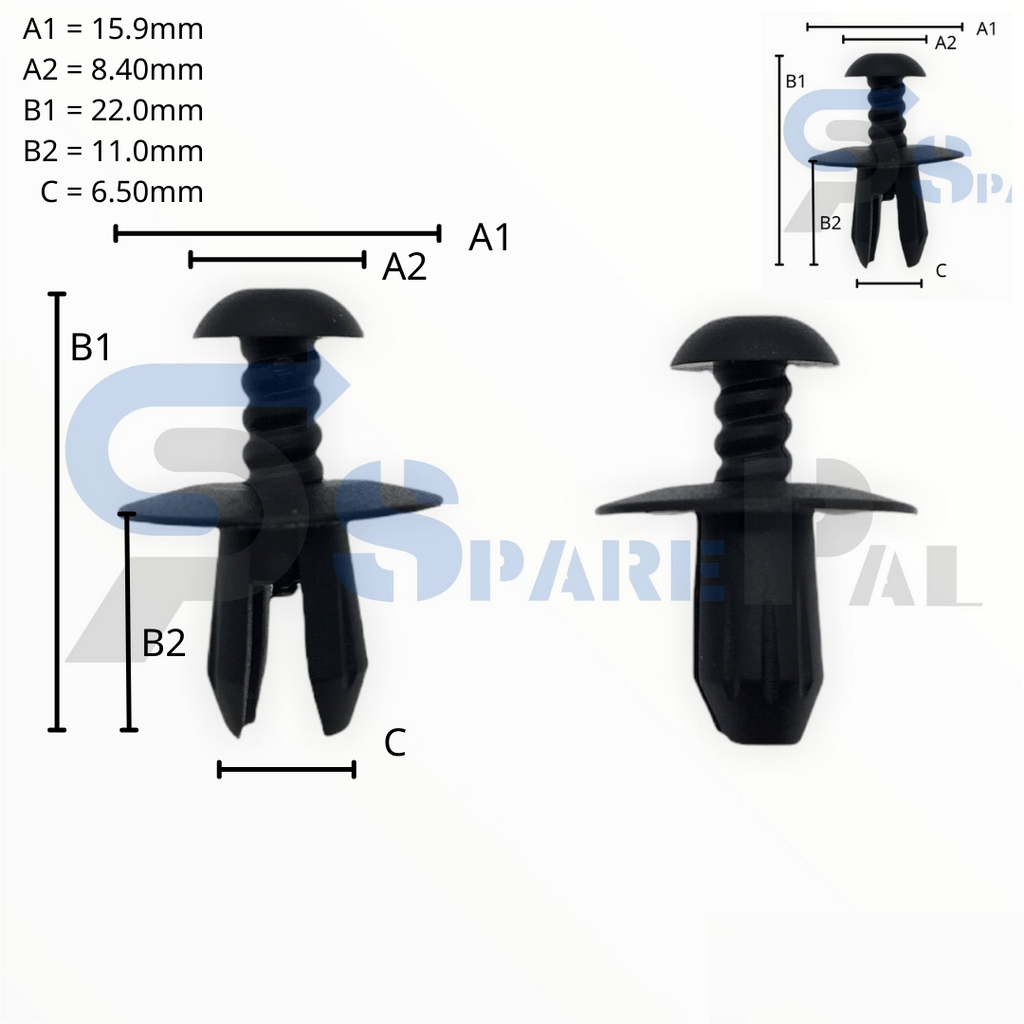 SparePal  Fastener & Clip SPL-11697