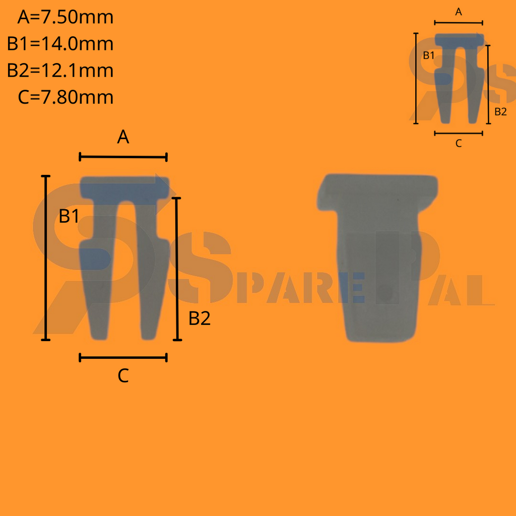 SparePal  Fastener & Clip SPL-11714