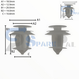 SparePal  Fastener & Clip SPL-11720
