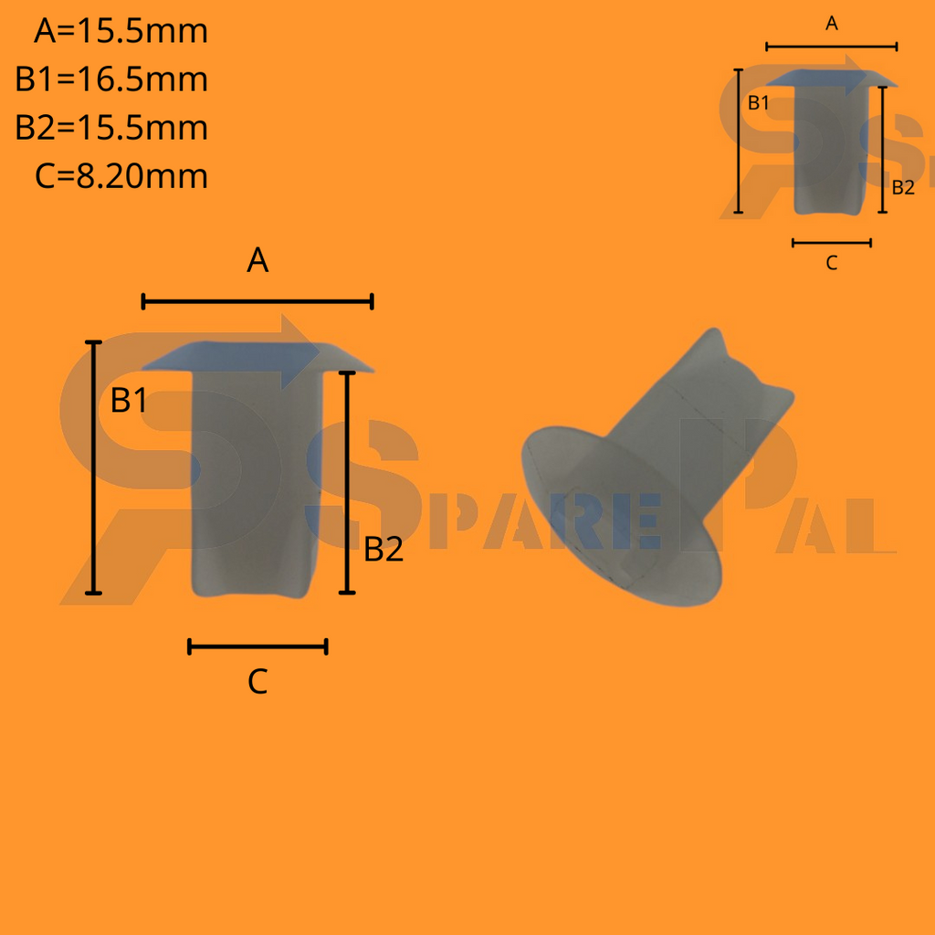 SparePal  Fastener & Clip SPL-11726