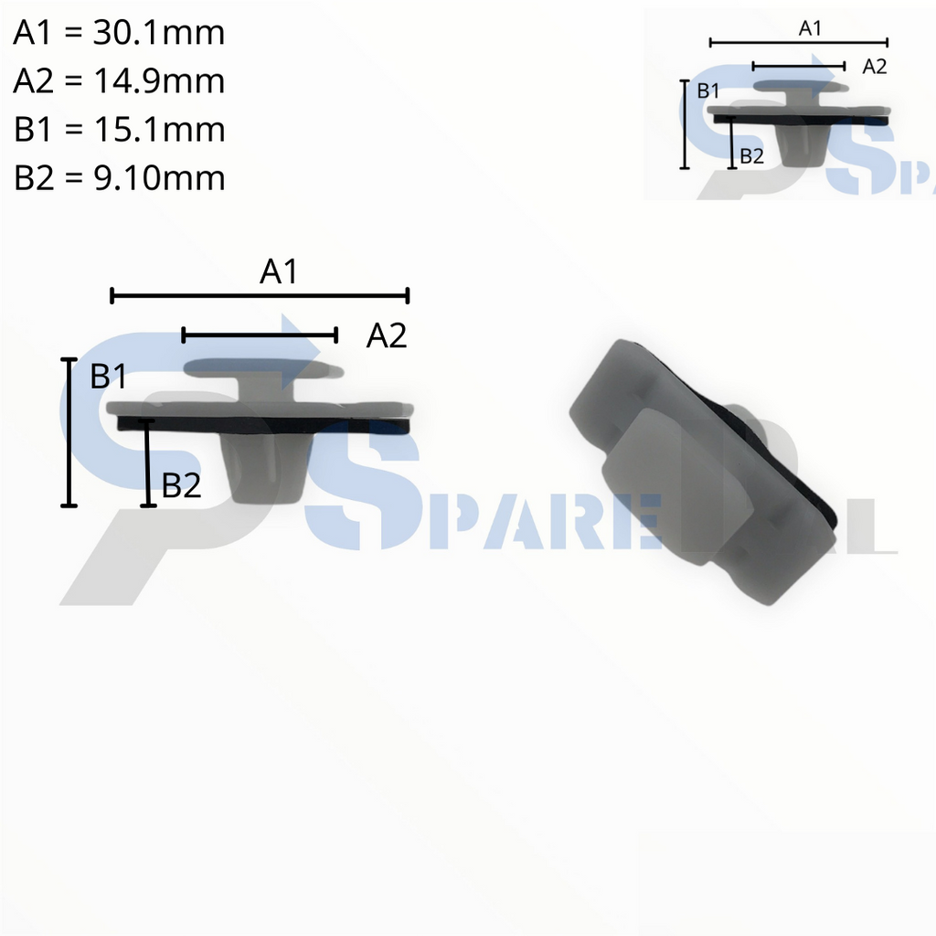 SparePal  Fastener & Clip SPL-11732