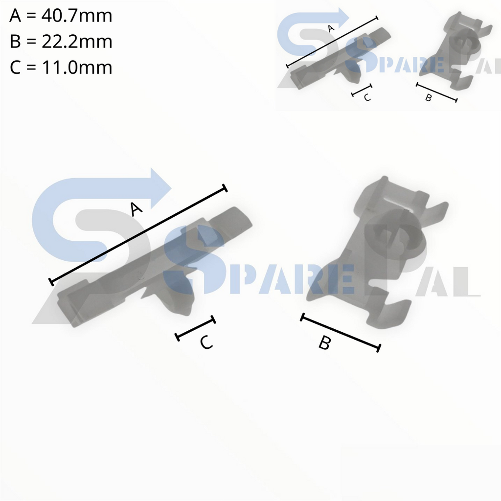 SparePal  Fastener & Clip SPL-11738