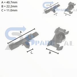 SparePal  Fastener & Clip SPL-11738