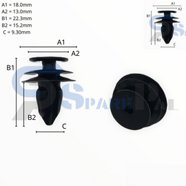 SparePal  Fastener & Clip SPL-11740