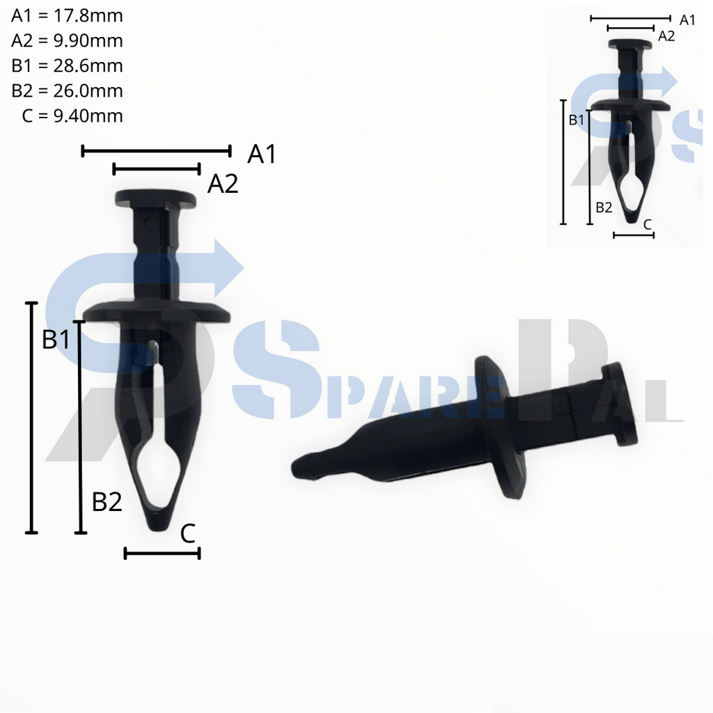 SparePal  Fastener & Clip SPL-11747