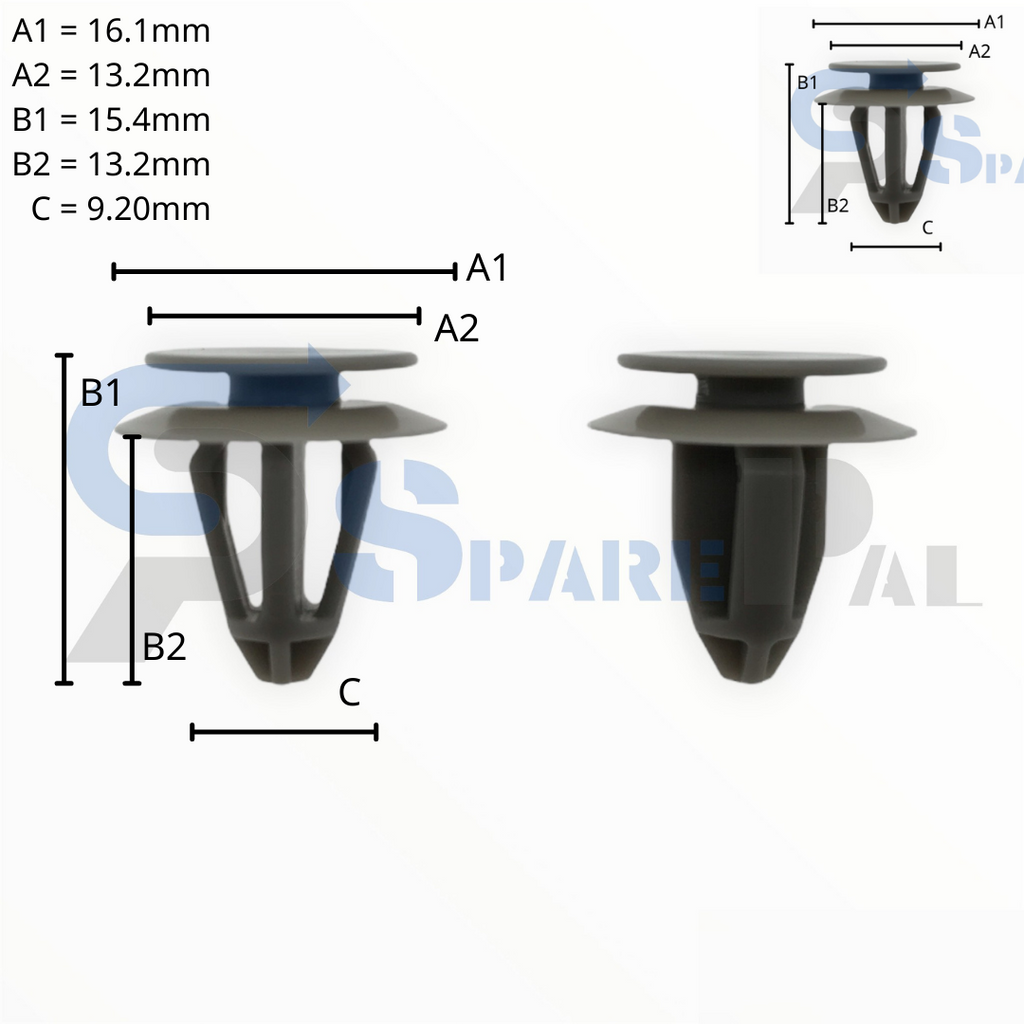 SparePal  Fastener & Clip SPL-11753