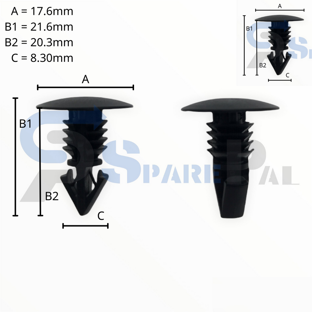 SparePal  Fastener & Clip SPL-11773