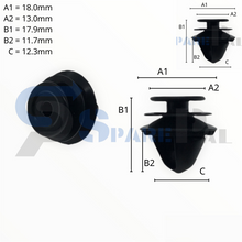 Load image into Gallery viewer, SparePal  Fastener &amp; Clip SPL-11876