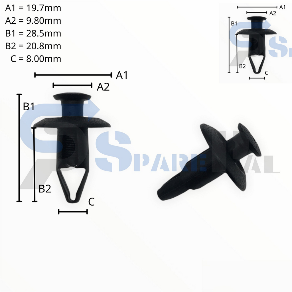 SparePal  Fastener & Clip SPL-11879