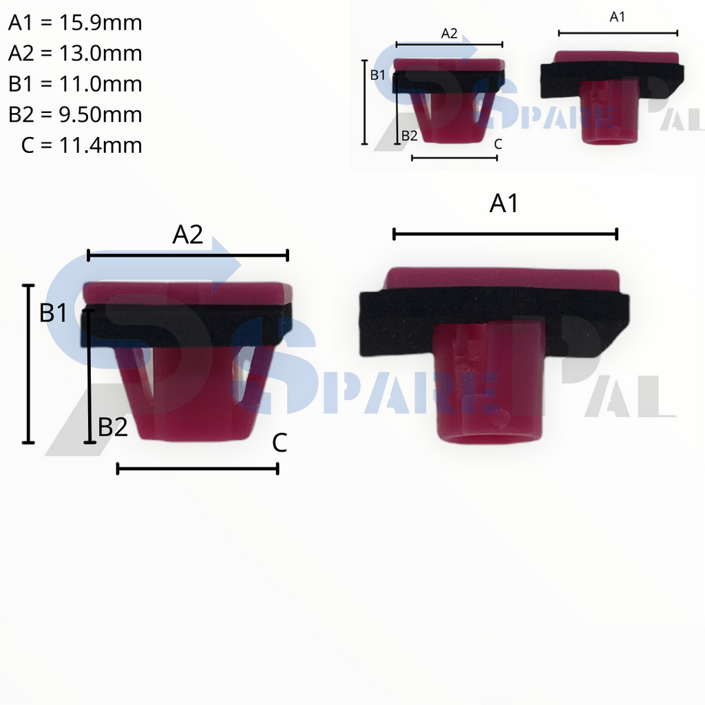 SparePal  Fastener & Clip SPL-11887