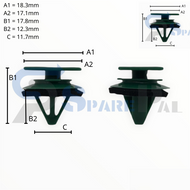 SparePal  Fastener & Clip SPL-11897
