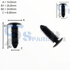 SparePal  Fastener & Clip SPL-11904