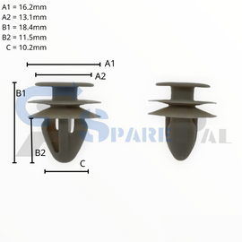 SparePal  Fastener & Clip SPL-11915