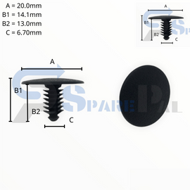 SparePal  Fastener & Clip SPL-12033