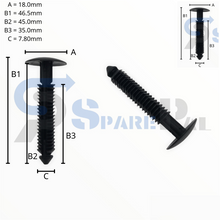 이미지를 갤러리 뷰어에 로드 , SparePal  Fastener &amp; Clip SPL-12034