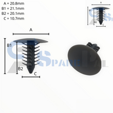 이미지를 갤러리 뷰어에 로드 , SparePal  Fastener &amp; Clip SPL-12037