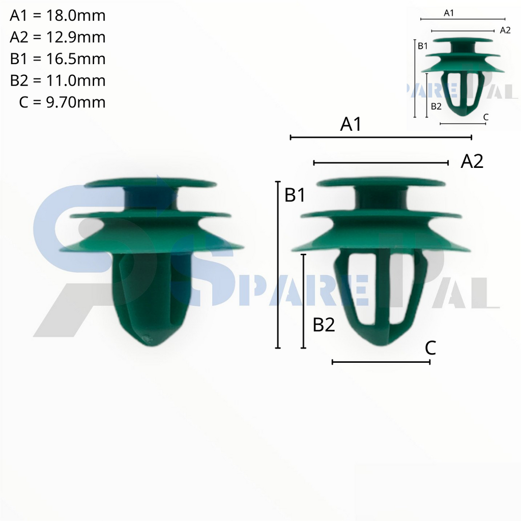 SparePal  Fastener & Clip SPL-12044