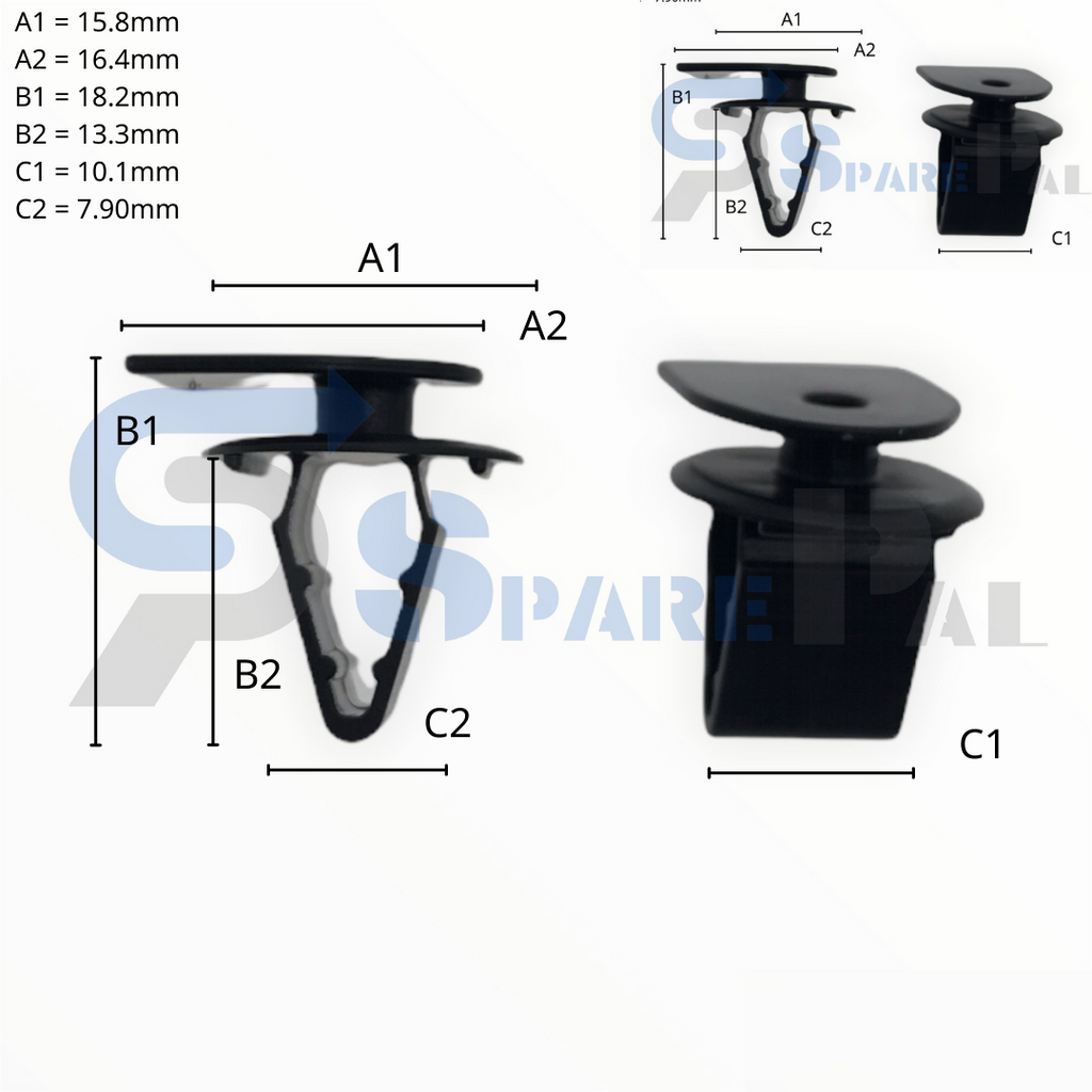 SparePal  Fastener & Clip SPL-12046
